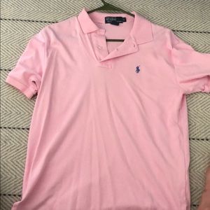 Pink polo